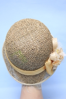Женская шляпа из натуральной соломы 7933Л