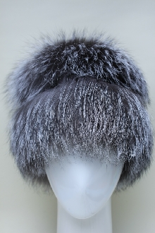 Элегантная шапка из чернобурки 8519Э