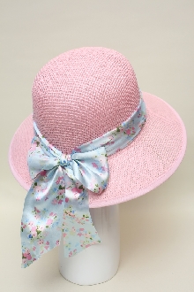 Розовая шляпа 9883Х2