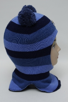 Стильная детская шапка шлем 11280Х7