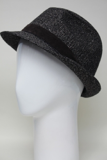 Шляпа коричневая мужская 11676Ю