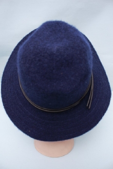 Стильная синяя шляпа 4396