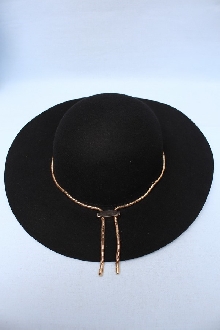 Черная женская шляпа 5312