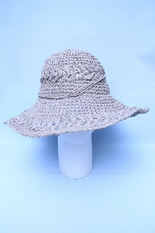 Серая женская шляпа 5651И