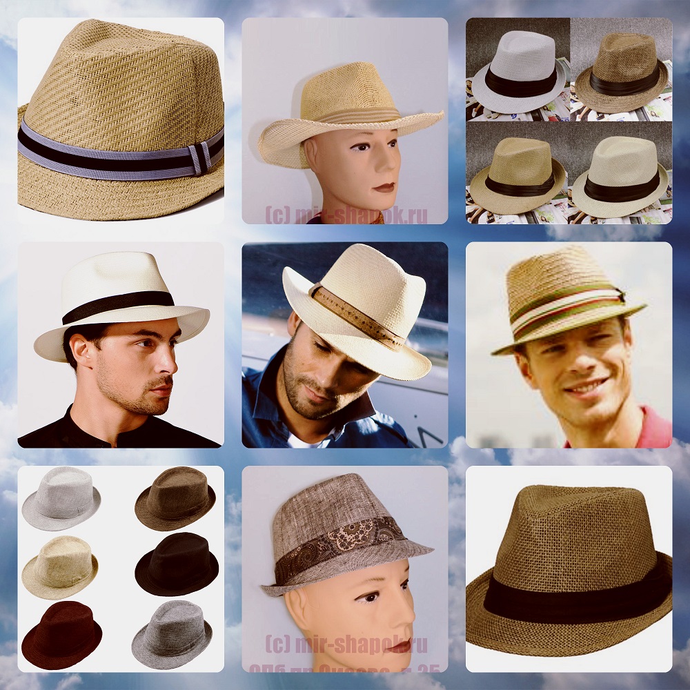 Мужские шляпы
