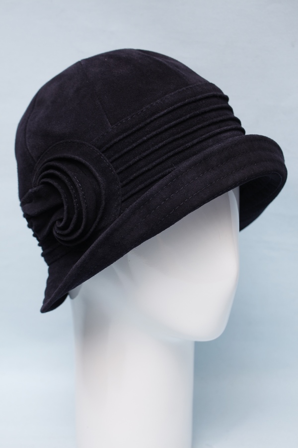 Замшевая шляпа модная 6953П