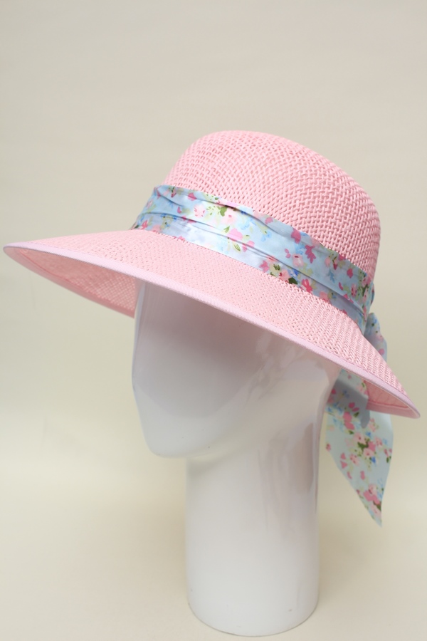 Розовая шляпа 9883Х2