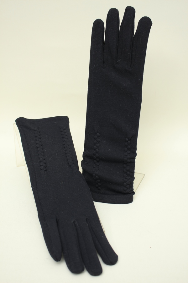 Черные перчатки 10443Х6