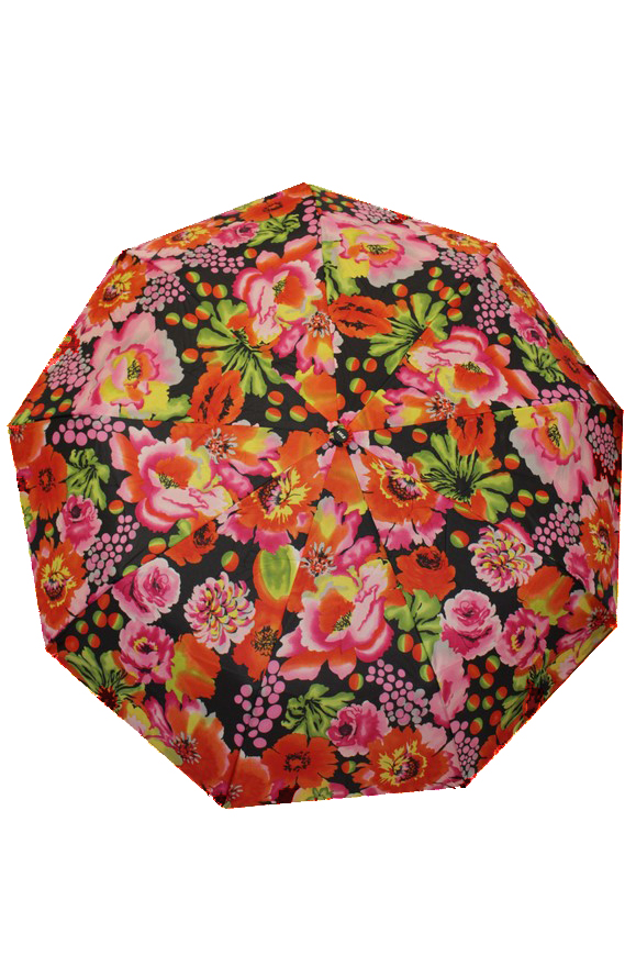 Зонт с принтом из цветов 342В